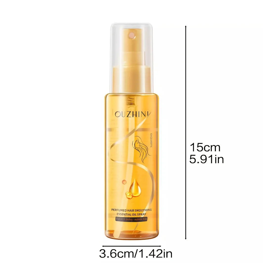 A 100ml bottle of The Silk Serum shown to scale — 15cm tall