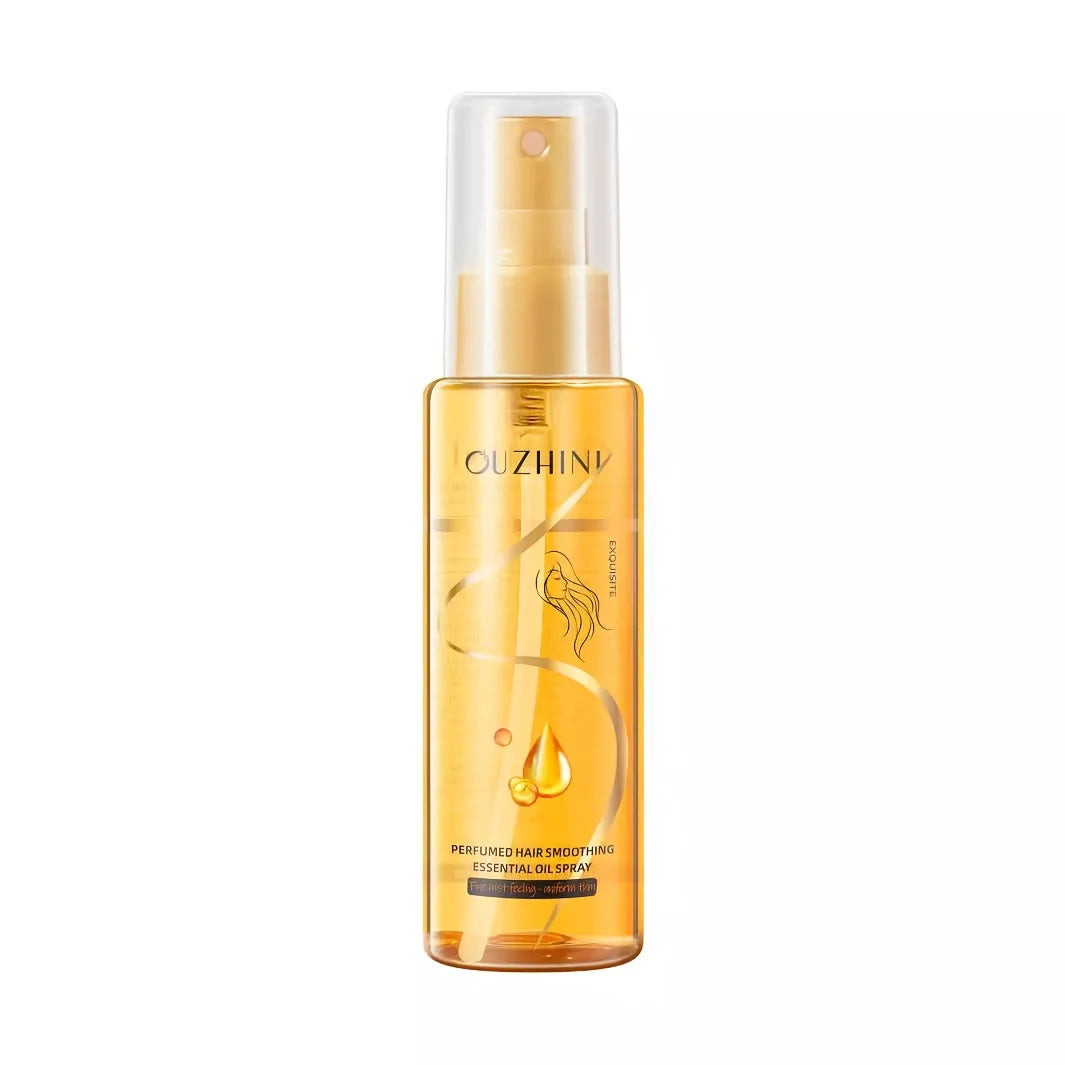 A 100ml bottle of The Silk Serum anti-frizz leave-in mist